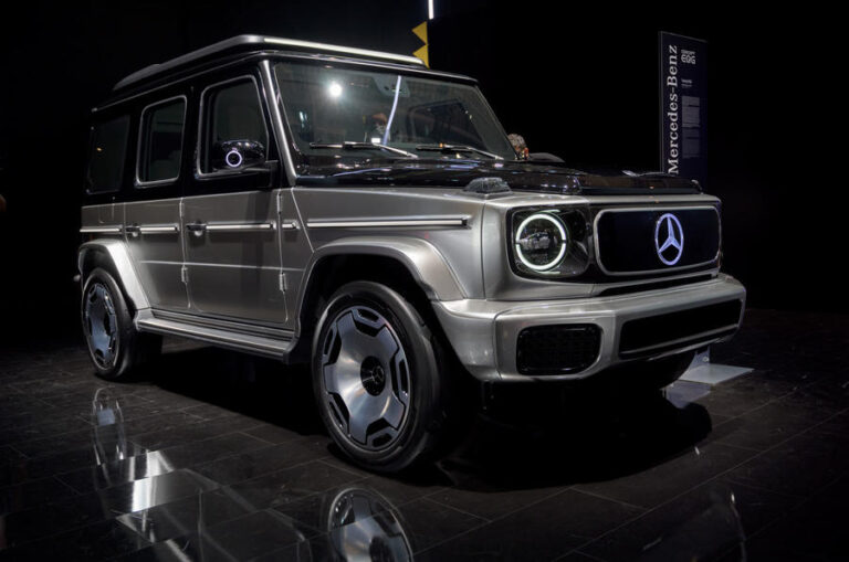 El concepto EQG de Mercedes-Benz se convertirá en un Clase G eléctrico en 2025
