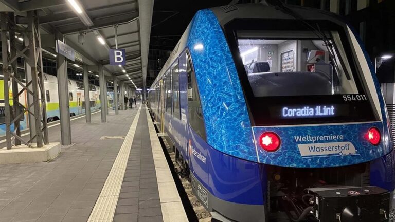 Alemania decidió detener el tren que funciona con hidrógeno