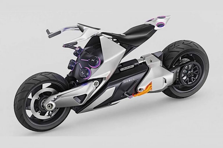 XCELL: La moto eléctrica de hidrógeno con geometría adaptable