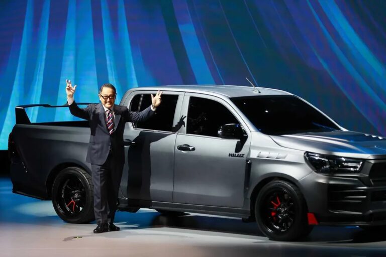 Toyota presentó la pickup Hilux 100% eléctrica que anticipa el futuro
