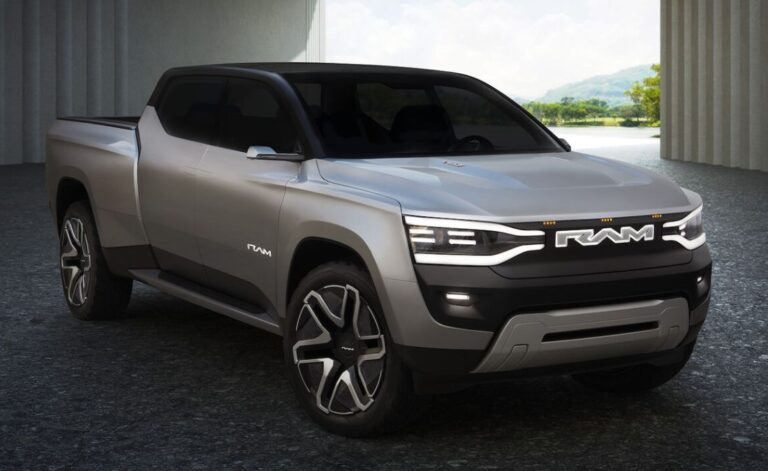 RAM presenta una pick up eléctrica que se carga en 10 minutos