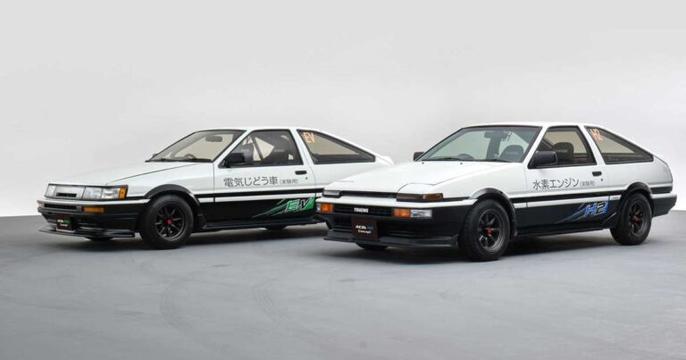 Toyota desvela dos AE86 restomod, uno eléctrico y otro de hidrógeno