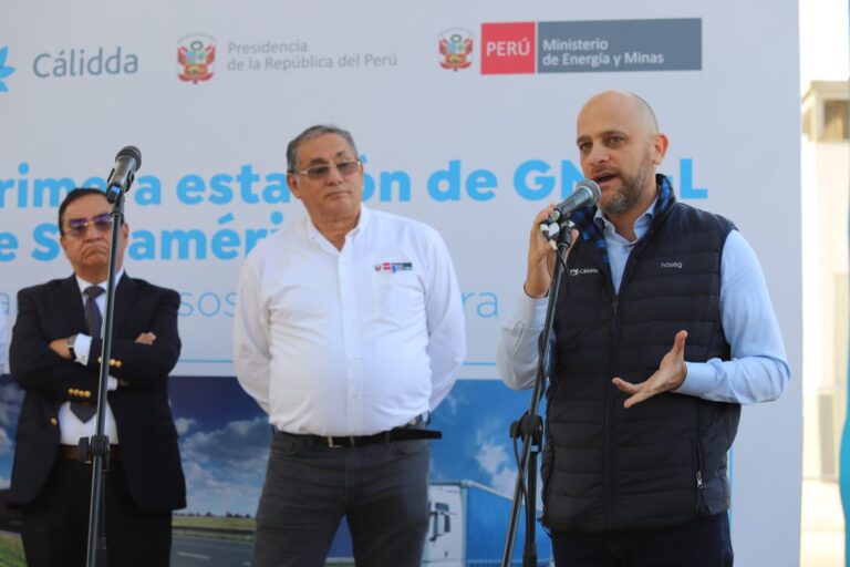Perú: Inauguran la primera estación GNV-L para el público en Sudamérica