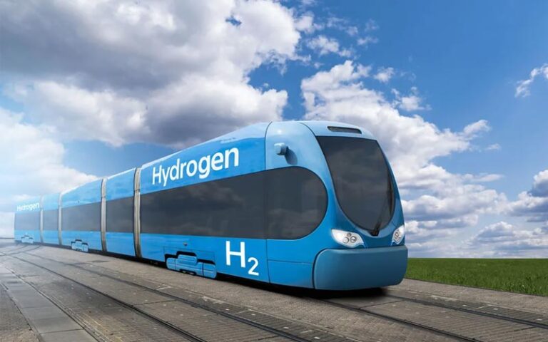 China fabrica su primer tren propulsado por hidrógeno