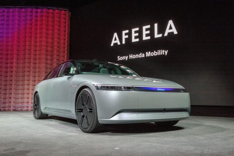 Sony y Honda presentan AFEELA, su marca conjunta de coches eléctricos en el CES 2023