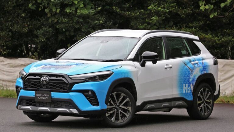 Corolla Cross H2 Concept: El nuevo coche de explosión de hidrógeno de Toyota