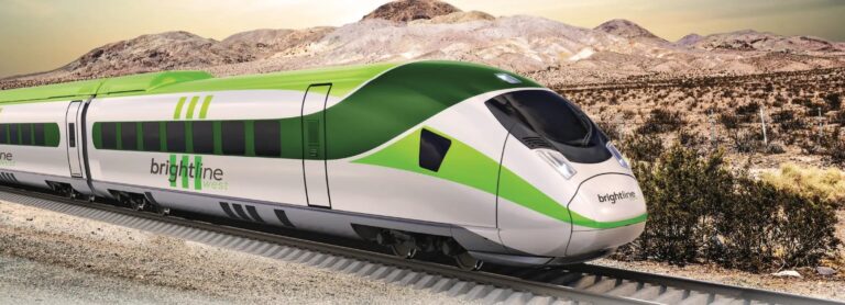 Así será el tren rápido Los Ángeles a Las Vegas