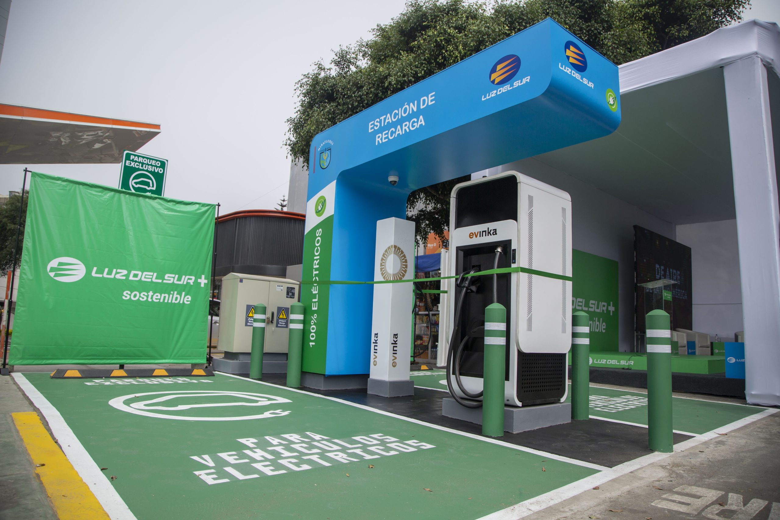 Electrolinera Inaugurada En Miraflores Puede Cargar Un Auto El Ctrico