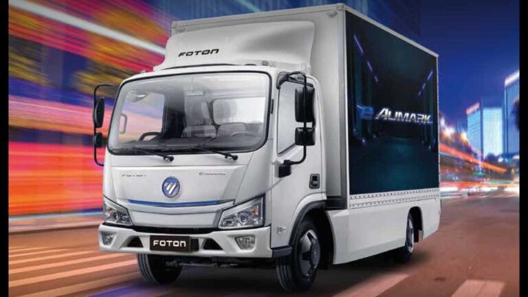 Foton eAumark: Camión 100% eléctrico es presentado en Argentina