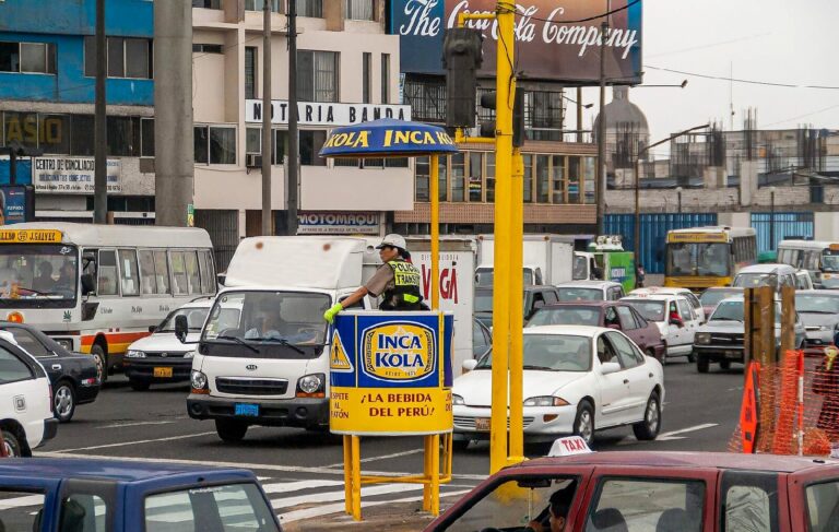 Perú: Tráfico vehicular retrocede en enero debido a protestas