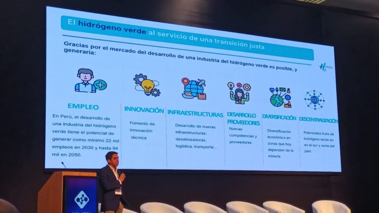 Fernando Maceda: “El desarrollo del hidrógeno verde tiene un enorme potencial que favorecerá la generación de empleo en el Perú”