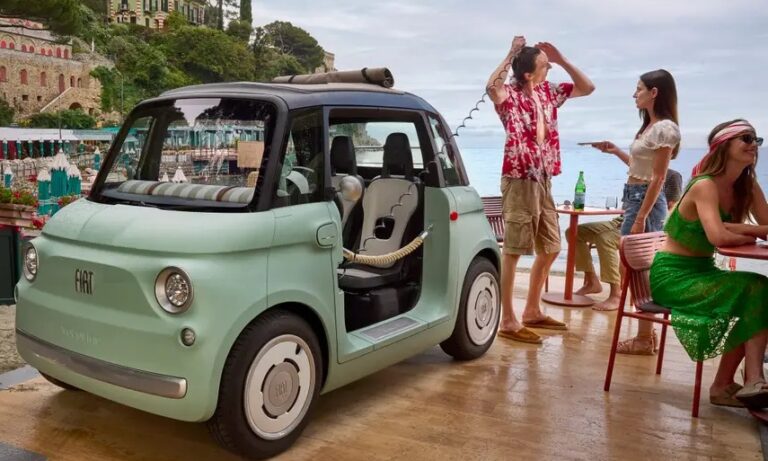 Fiat anuncia mini auto eléctrico para la Generacion Z