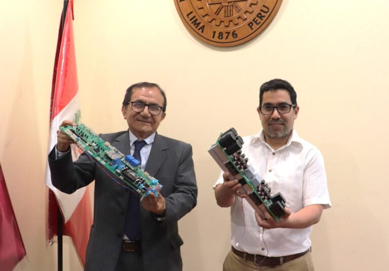 Universidad Nacional de Ingenieria culmina prototipo de recarga para autos eléctricos