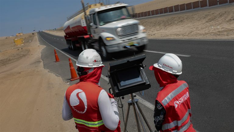 Sutran impuso más de 135 mil multas por exceso de velocidad durante el 2023