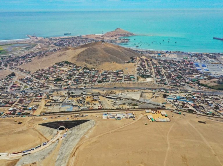 Implementan infraestructura vial para desarrollar nuevo nodo portuario de Chancay