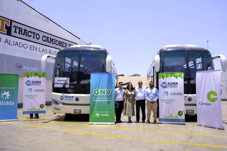 Programa Bono Camisea GNV impulsa mayor presencia de unidades a gas en el sector de carga y transporte