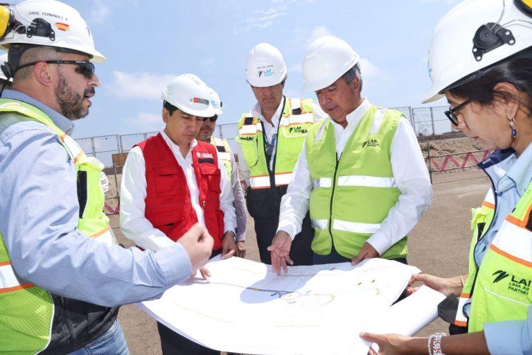Supervisan zonas donde se implementarán accesos hacia el nuevo aeropuerto Jorge Chávez