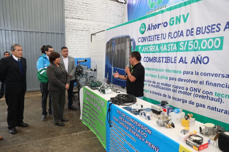 Programa Ahorro GNV impulsa nueva modalidad de conversión a gas natural en vehículos pesados