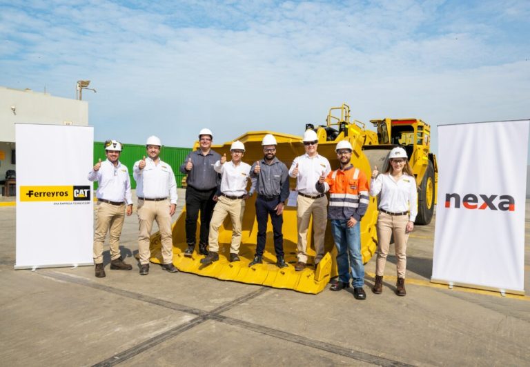 Cargadores híbridos de Ferreyros potencian la flota de bajo perfil de Nexa Resources