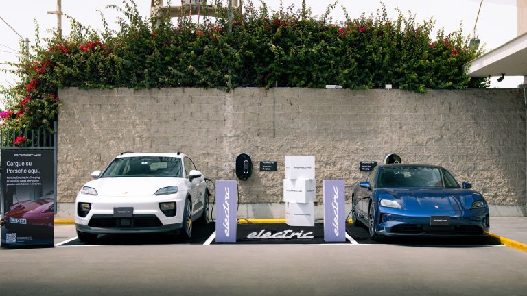 Porsche Perú amplía su infraestructura de carga con un nuevo punto en el sur de Lima
