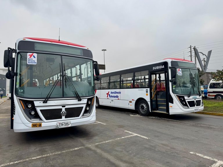 AeroDirecto enlazará Ventanilla con el aeropuerto mediante catorce buses a GNV
