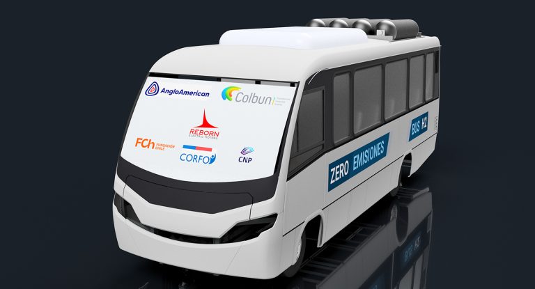 Chile estrenará en 2025 primer bus a hidrógeno de fabricación nacional