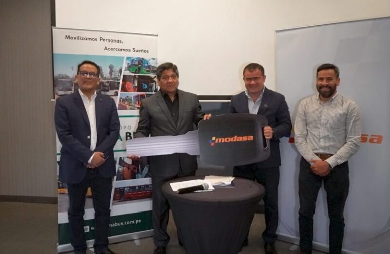 MODASA entrega 100 buses a GNV a ‘Lima Bus’