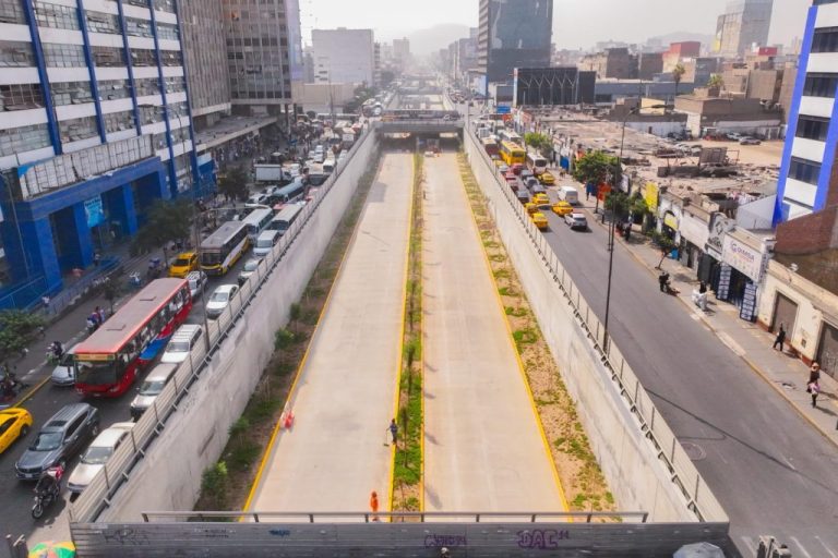 El nuevo corredor de la Vía Expresa Grau registra un avance de 90%