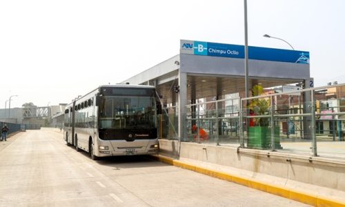 Ampliación del Metropolitano Entregan llaves del terminal Chimpu Ocllo y patio taller norte