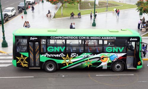 Bus GNV en Trujillo