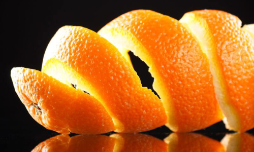 naranja-cáscara